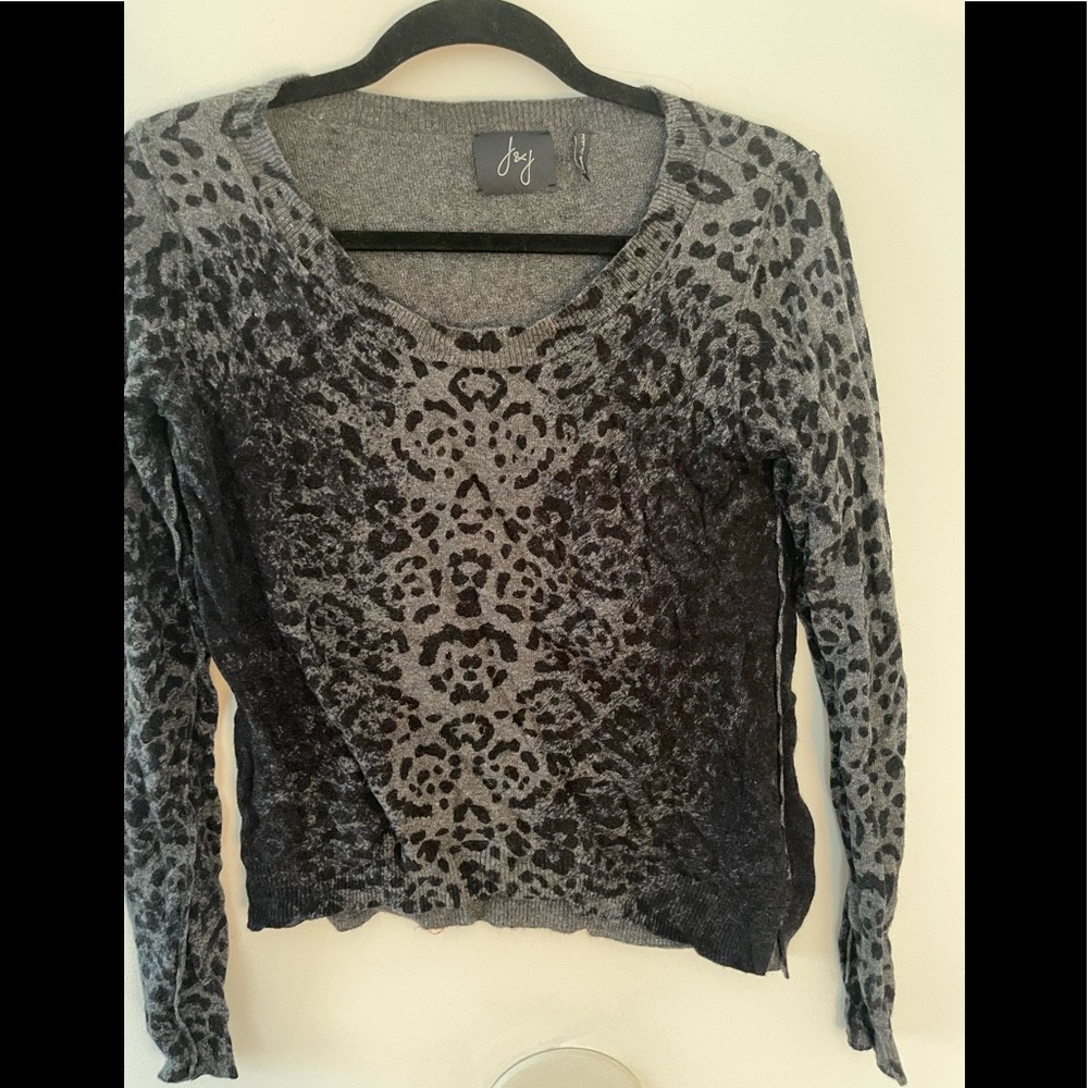 J&J Leopard Print Sweater